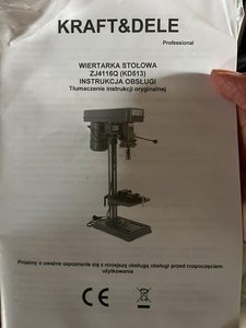 Kraft & Dele Tischbohrmaschine neu