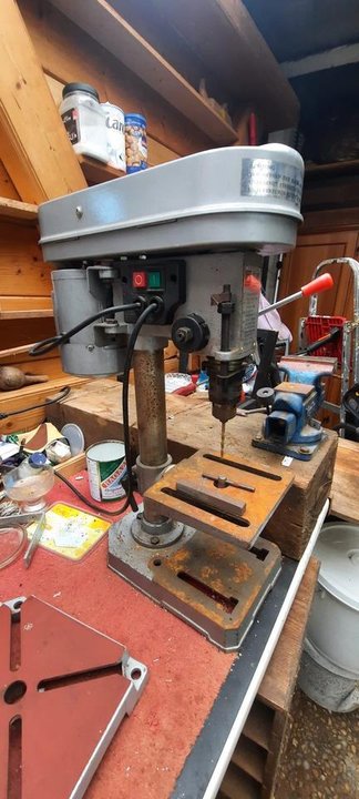 Tischbohrmaschine T.I.P. – voll funktionsfähig