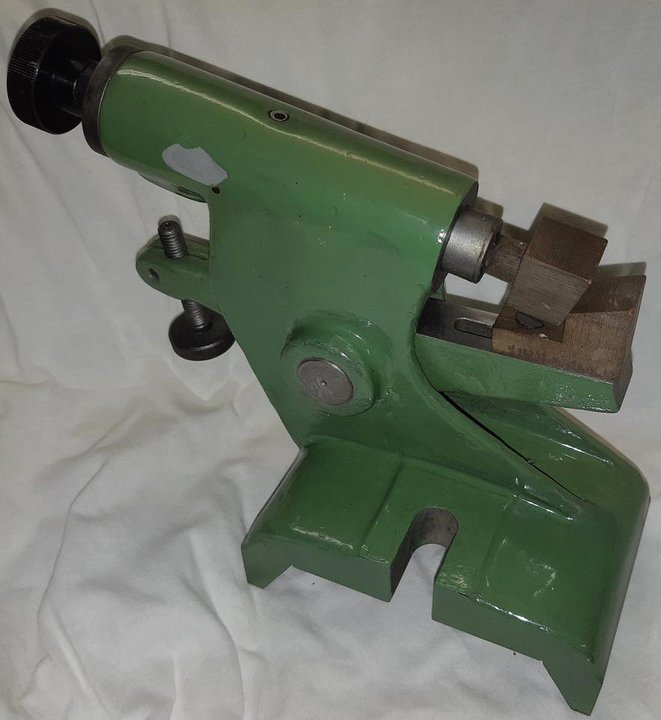 Lünette mitlaufend f. Rundschleifmaschine Setzstock SCHAUDT