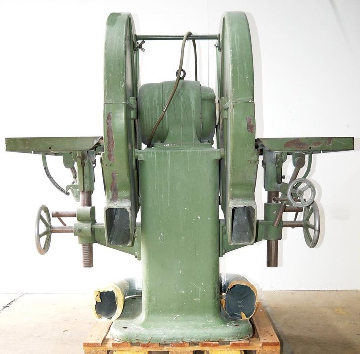 2 Tellerschleifmaschinen 700 und 800mm plus Rundschleifmaschine