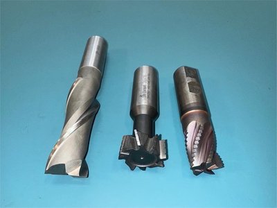 3x HSS Schaft-Fräser Schrupp-Fräser Schlicht-Fräser T-Nutenfräser