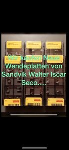 Wir kaufen neue Wendeschneidplatten sowie Hartmetallschrott.