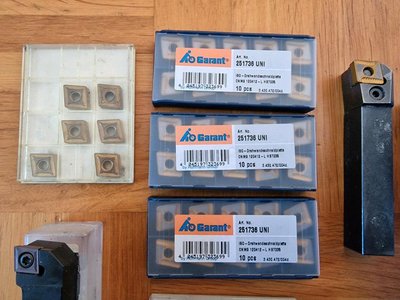 Drehmeisel mit Wendeschneidplatten Neu