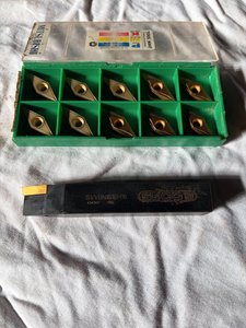 Wendeschneidplatten Halter, Drehmeißel – Drehbank