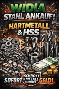 Widia / Hartmetall Ankauf – VHM, HM, Wendeschneidplatten