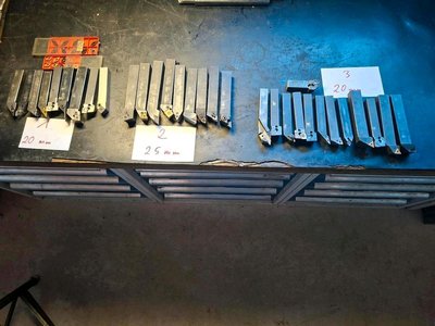 Drehstahl Drehmeißel Wendeplattenhalter