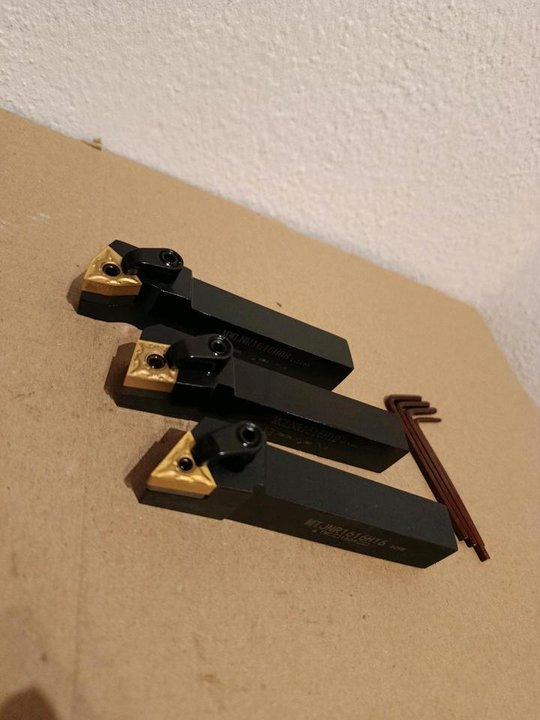 Drehstahl Klemmhalter Set 16x16 für Drehbank