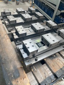 CNC MaschinenDoppelschraubstock , Maschinenschraubstock , 4 Stück