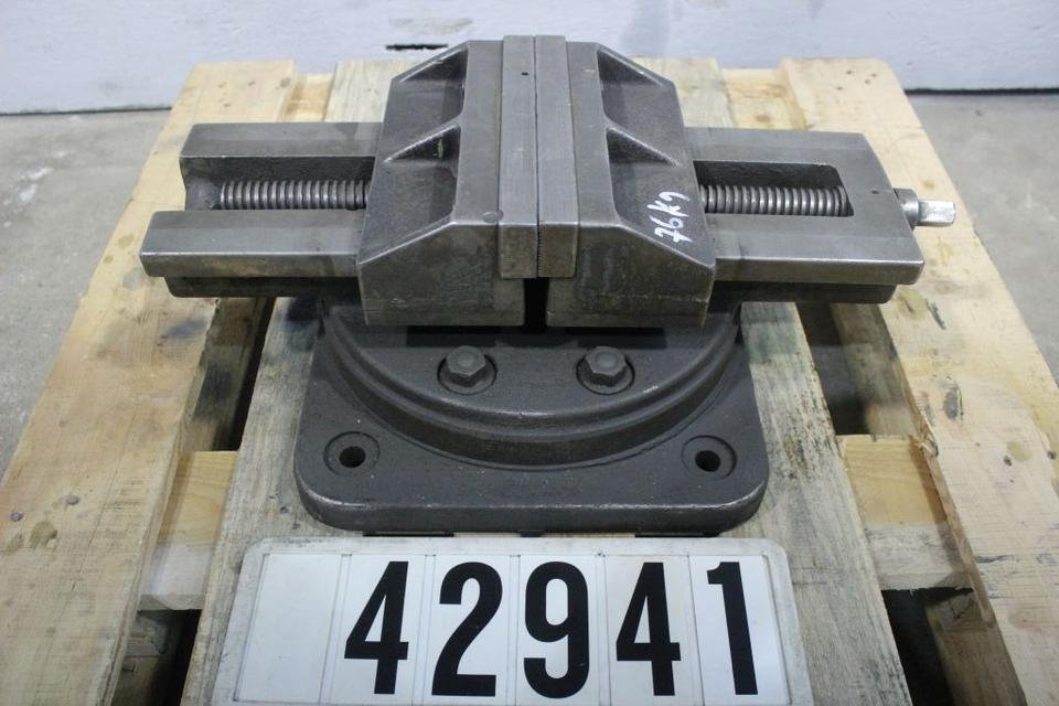 Maschinenschraubstock Parallelschraubstock mit Drehplatte 42941