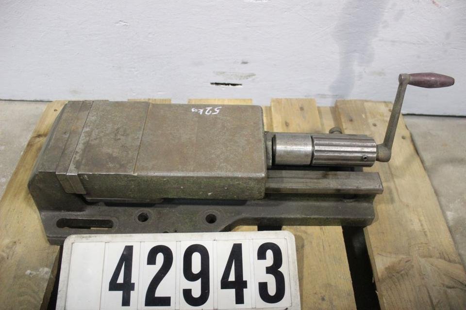 Hydraulischer Maschinenschraubstock mit Drehplatte SW 305mm 42943