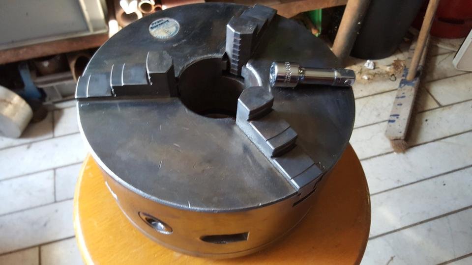 Dreibackenfutter, Spannfutter, Drehfutter, DBF 250mm