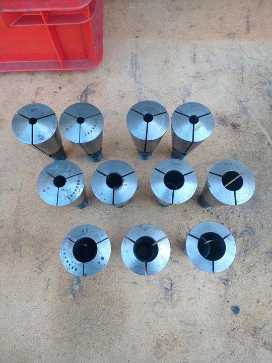 Spannzange SK40 mit S20x2 F. Deckel, 574E