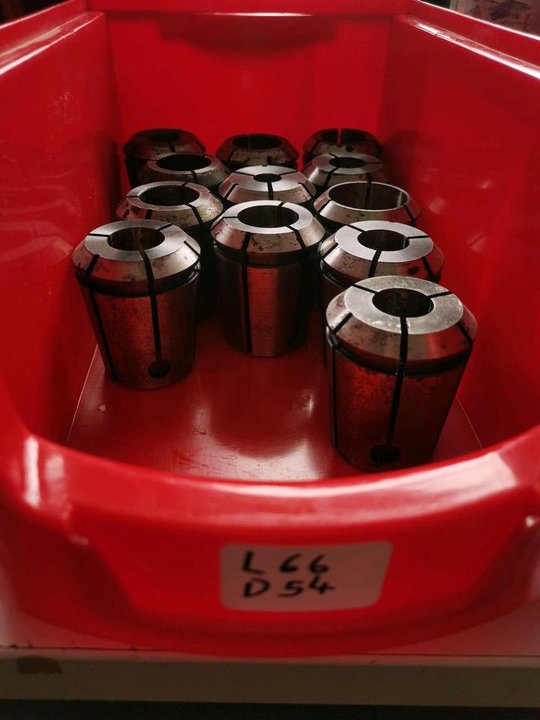 66 mm Spannzangen Posten – Durchmesser 54/53,5 mm