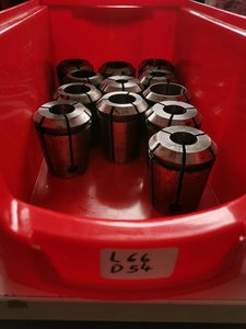 66 mm Spannzangen Posten – Durchmesser 54/53,5 mm