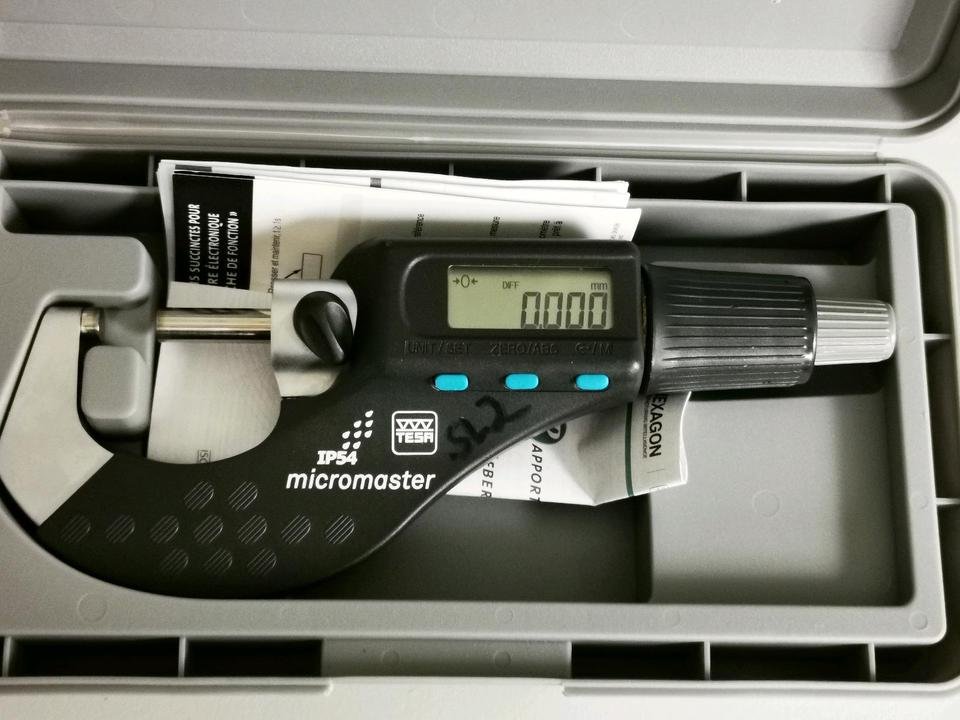 Tesa Micromaster RS 0–30mm Bügelmessschraube IP54 MwSt