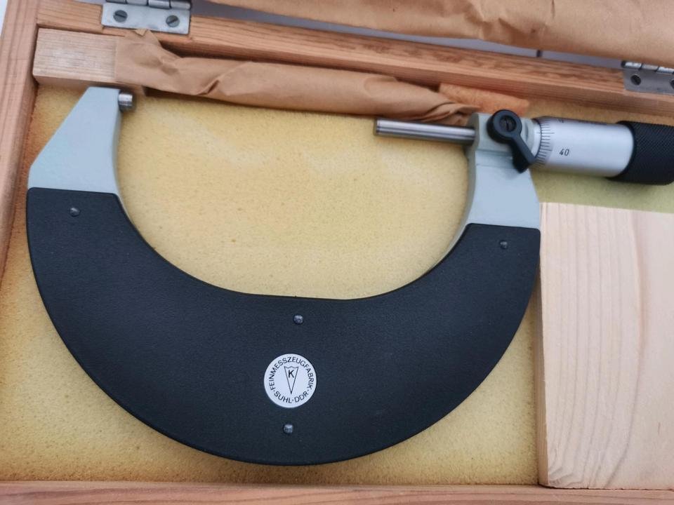 KS Bügelmessschraube TGL 15046-1 Mikrometer 75-100 Sammler