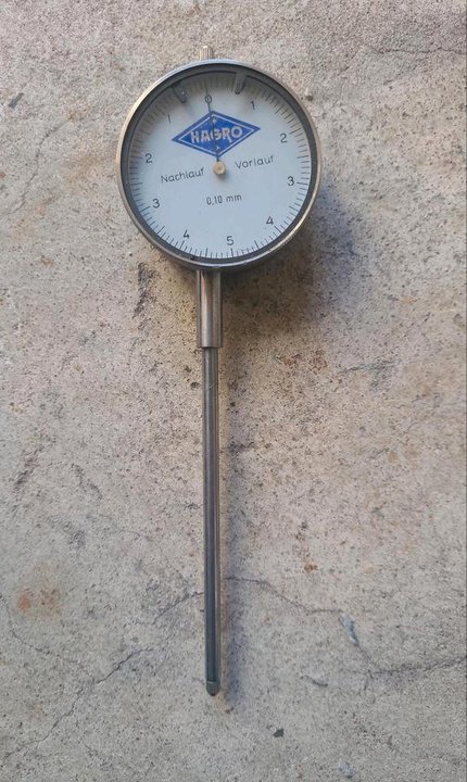 Hagro Messuhr Vorlauf/ Nachlauf ALT aber unbenutzt