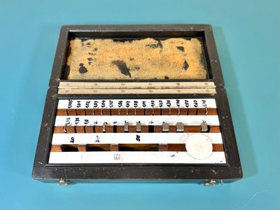 Aba Endmaß-Kasten unvollständig Parallel-Endmaße Endmaßsatz