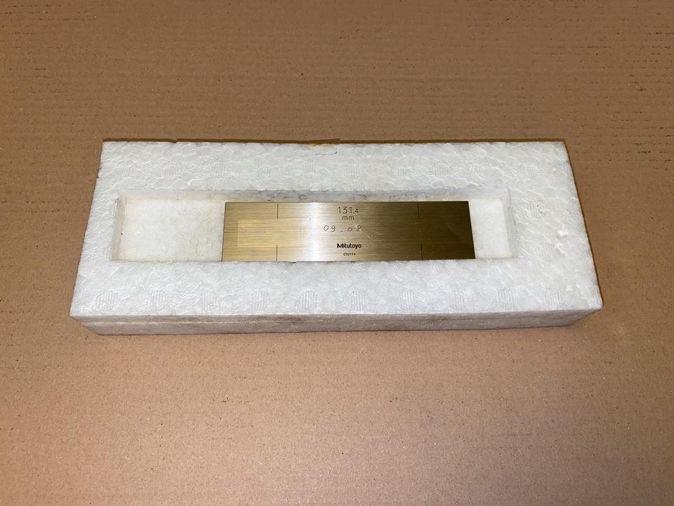 Mitutoyo Endmaß 131,4 mm Parallelendmaß Einzelendmaß Messmittel