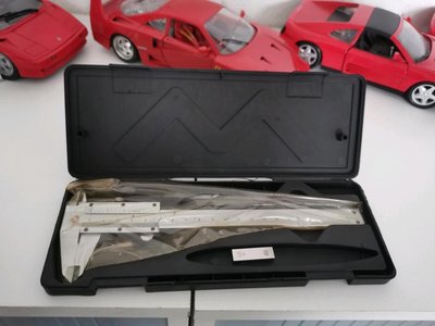 Messschieber 150mm mit Tiefenmesser Schieblehre 150 mm mit Endmaß