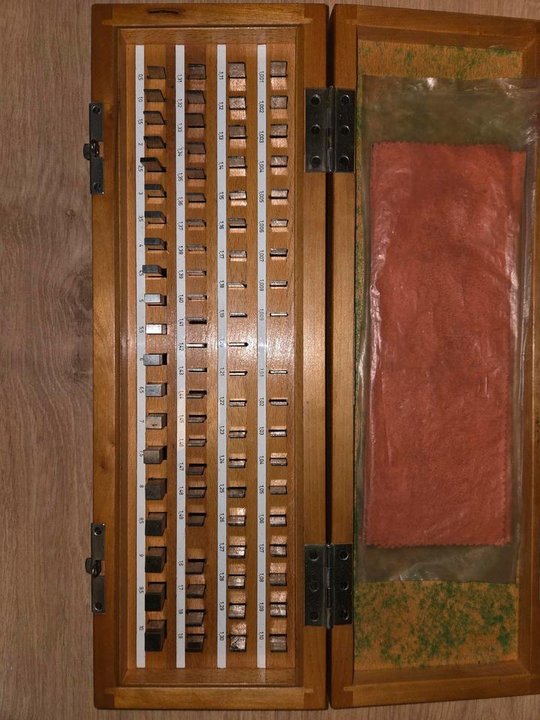 Endmaß Kasten / Endmaß / Normale / VEB