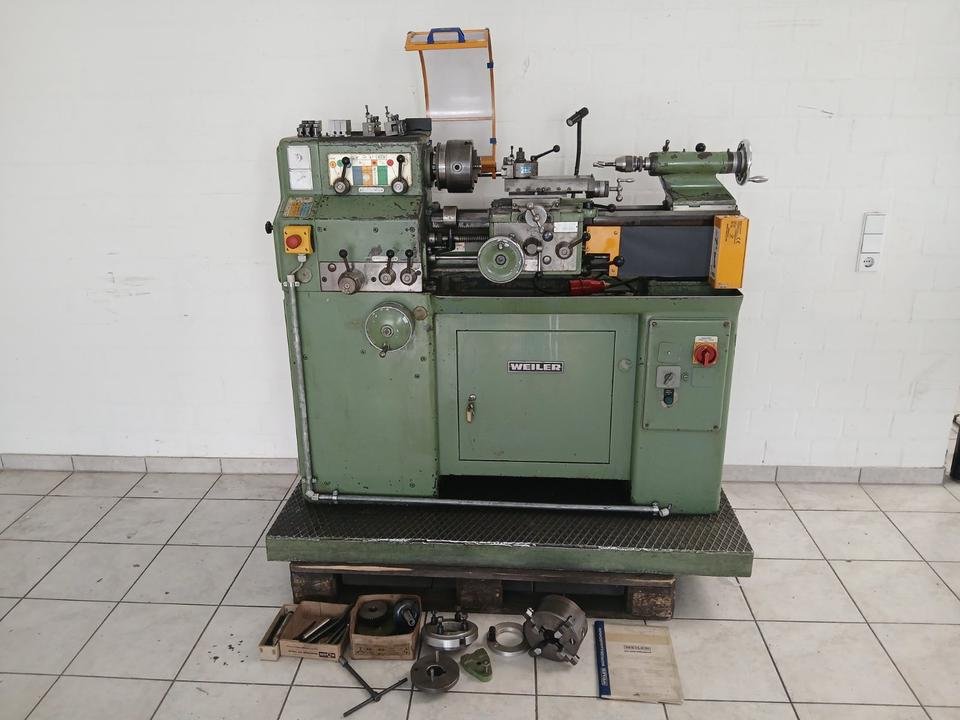 WEILER Matador L+Z Drehmaschine stufenlose Drehzahl