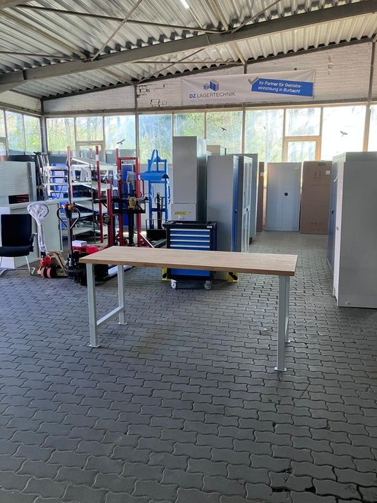 Industrie Werkbank Reihenwerkbank 2000x700 Buche massiv stabil