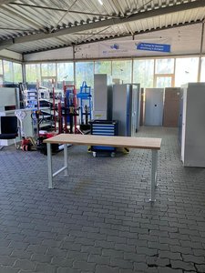 Industrie Werkbank Reihenwerkbank 2000x700 Buche massiv stabil