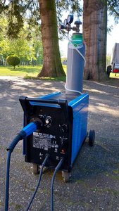 Schweißgerät Güde MIG 192/6K MIG/MAG + Gasflasche TOP Zustand