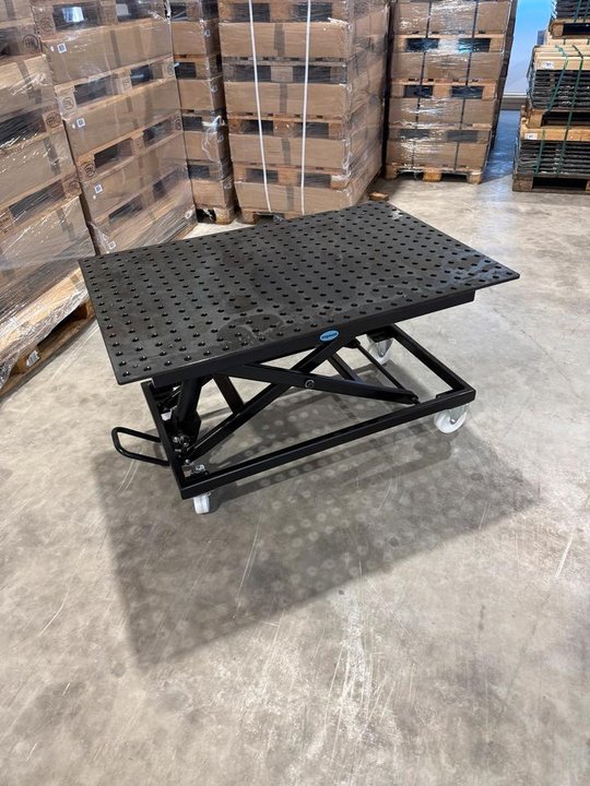 Siegmund Schweißtisch Hubtisch Lochplatte 1200x800x12