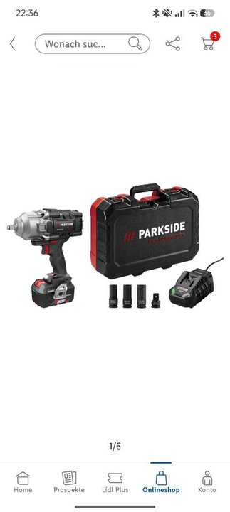Parkside Schlagschrauber PASSP 20-Li C4 Top Zustand