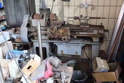 Alte Drehmaschine "LORCH"