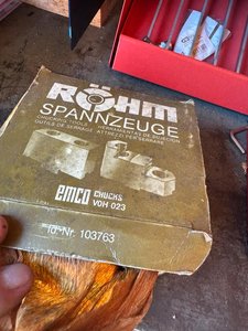 Röhm Emco Chucks Backen 103763 3 Backensatz Drehmaschine