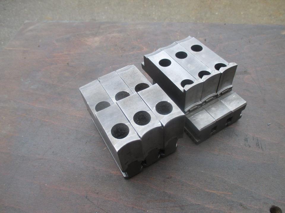 FORKARDT F 200 mm Backensätze III Keilstangenfutter Drehmaschine