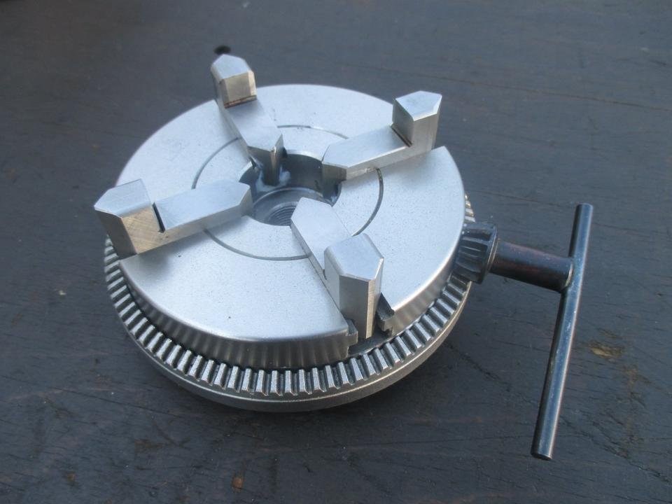 4 - Backen Kranzspannfutter 125mm NEUW. - WEILER RÖHM Drehmaschin