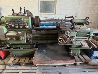 Große Drehbank VDF Funktionstüchtig
