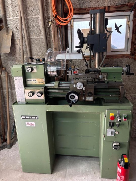 Drehbank Weiler LZ Primus GS mit Fräsaufbau