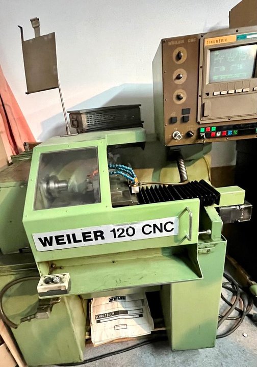 CNC Drehmaschine Weiler 120 CNC