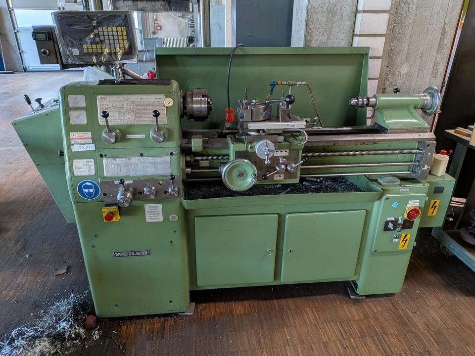 Drehmaschine Weiler Condor VS Digitalanzeige Zubehör