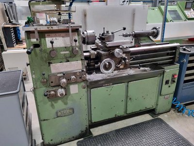 L+Z Drehmaschine WEILER CONDOR VS 1 – mit Digitalanzeige
