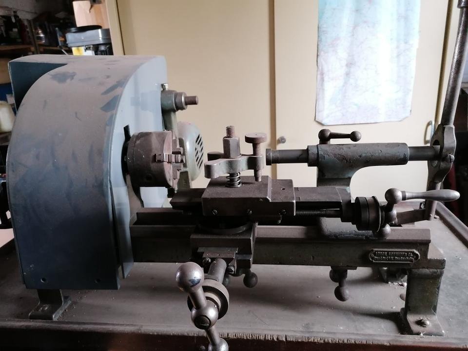 LORCH Tischdrehmaschine Drehmaschine Feinmechaniker Drehbank