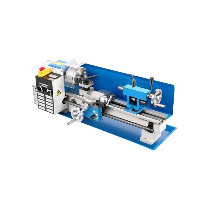 Präzision Tischdrehmaschine Metall 550W Variabel NEU