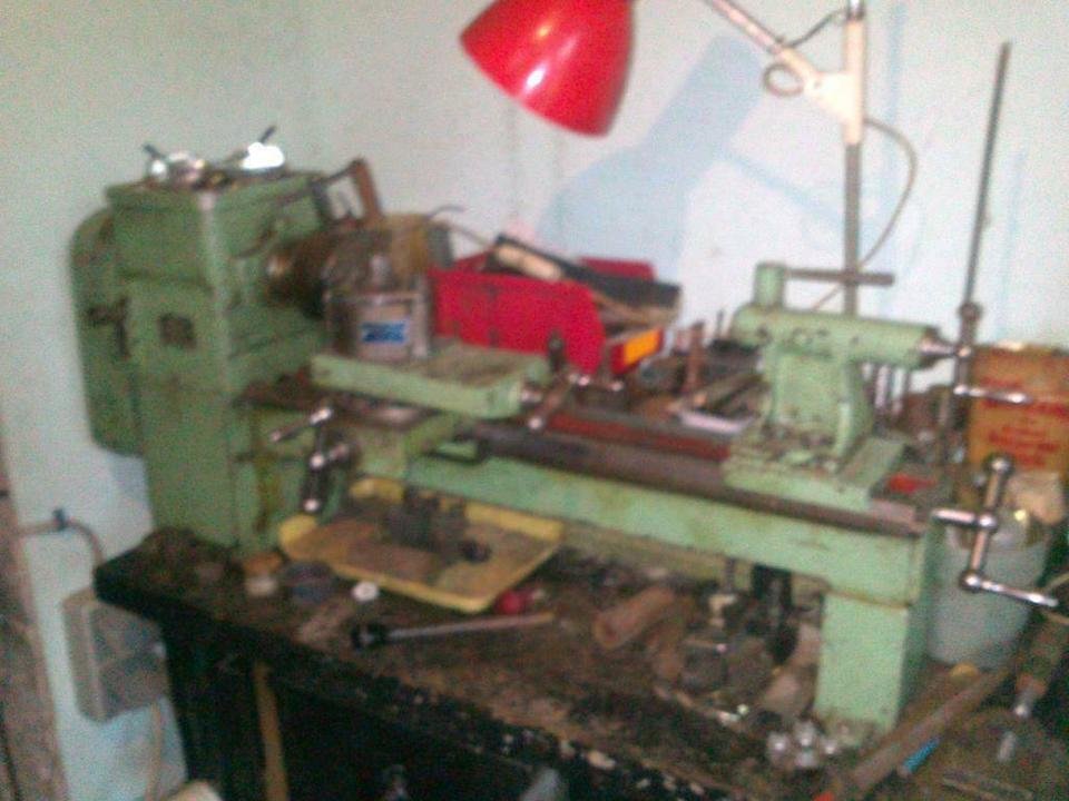 Modell-Uhrmacher-konventiunelle -Tischdrehmaschine