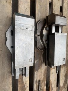 Maschinenschraubstock Schraubstock Hydraulisch Röhm Fräsmaschine