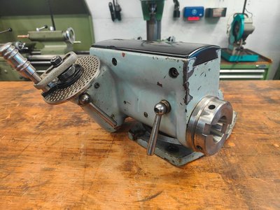 Deckel Teilappart Teilkopf Fräsmaschine FP1 FP2 SK40