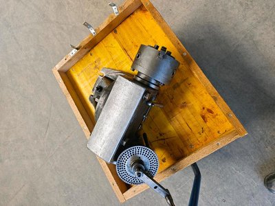 Deckel Teilapparat Teilkopf Fräsmaschine