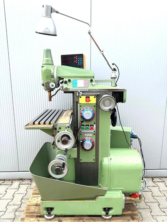 Macmon M100 Universalfräsmaschine mit Digitalanzeige