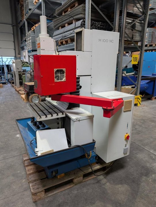 ⚙️ CNC-Fräse Macmon M100 NC ✅ Werkzeugfräsmaschine für präzises Fräsen, Bohren & Gravieren mit Heidenhain Steuerung & Zu