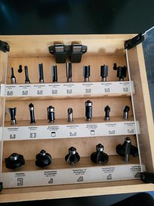 Fräsmaschine Bit Set 20 Teilig
