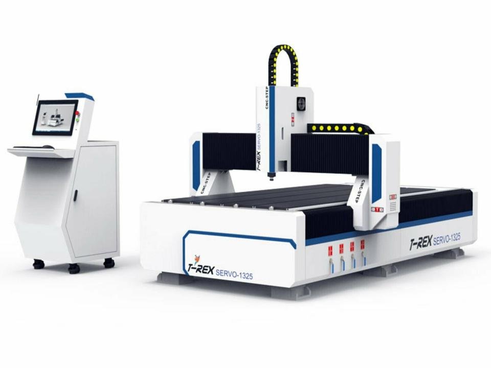 CNC-STEP CNC Fräsmaschine T-REX Servo-1325 Verfahrweg 2500x1300mm
